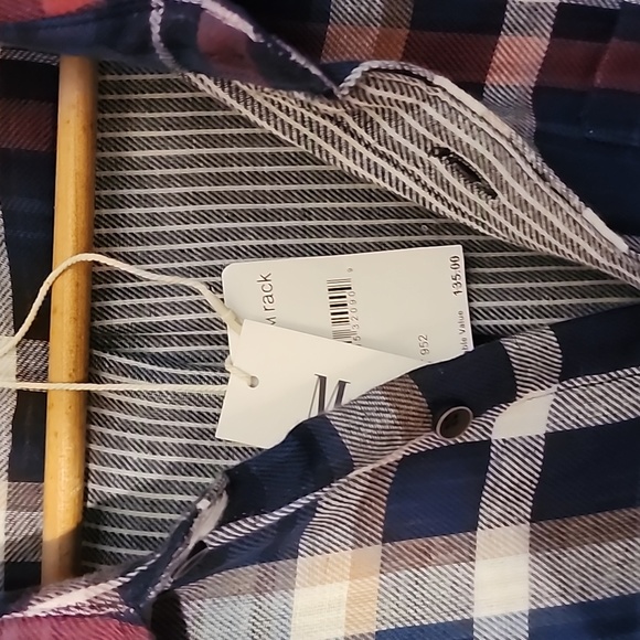 NWT M.Singer Check XL Flannel Nicely Lined Awesome Shirt - Picture 6 of 7